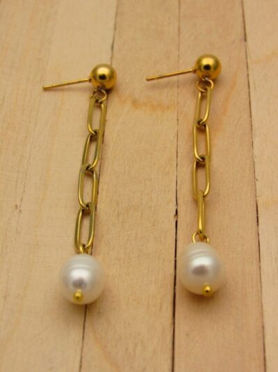 ARETES DORADO ACERO